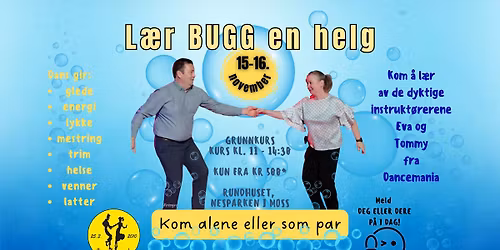 Grunnkurs i Bugg helgen 15.- 16. november