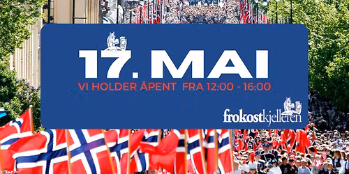 17. mai p\u00e5 Frokostkjelleren 2026