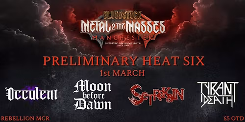 Metal 2 The Masses 2026 - Heat 6