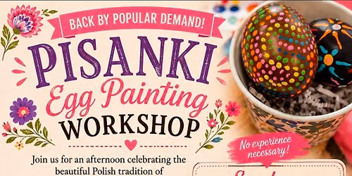 Paint Your Own Pisanki Eggs