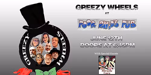 Austin Legends Greezy Wheels Play Poor David'sPub