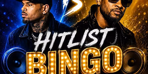 Chris Brown VS Usher HitList Bingo