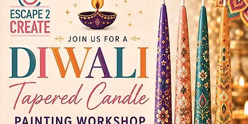 Diwali - Paint Candles