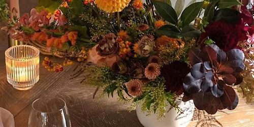 Thanksgiving Centerpiece Floral Design Class