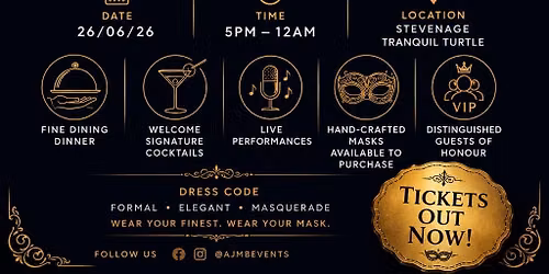 Afro Jazz Masquerade Ball