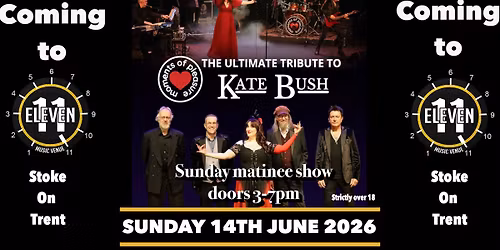 Kate Bush tribute Moments of pleasure live at Eleven Stoke on trent