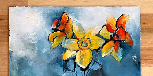 Abstract Acrylic Painting Workshop: Spring Florals With Elyse Laurelle