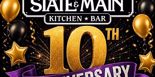 State & Main Airdrie 10th Anniversay Party