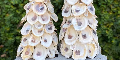 Holiday Crafting - Oyster Christmas Trees