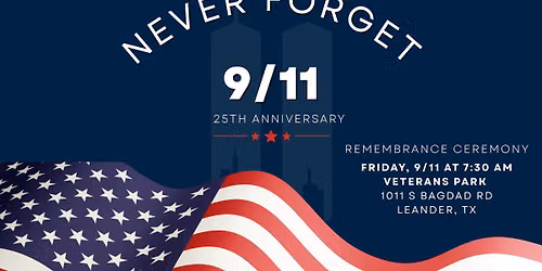 9\/11 25th Anniversary Remembrance Ceremony