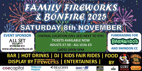 Family Fireworks & Bonfire 2025