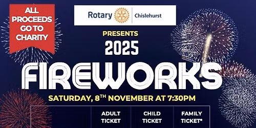 Chislehurst Rotary Charity Fireworks Spectacular