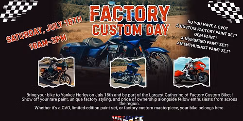 Factory Custom Day