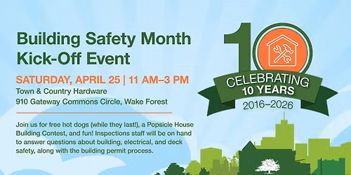 Building Safety Month Kick-Off