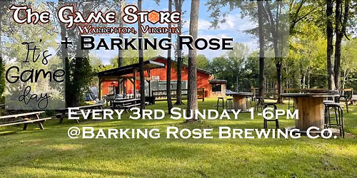 2026 Game Store Day at Barking Rose Brewing Co.