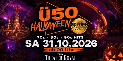 \ud83c\udf83 Golden Beats \u2013 \u00dc50 Halloween Party | D\u00fcsseldorf \ud83c\udf83