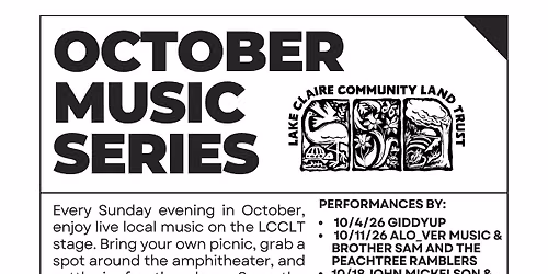 Slowdown Sunday Free October Music Series