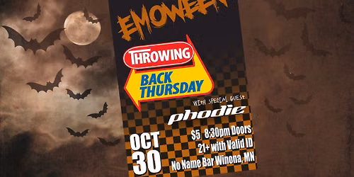EMOWEEN with Throwing Back Thursday and DJ Phodie