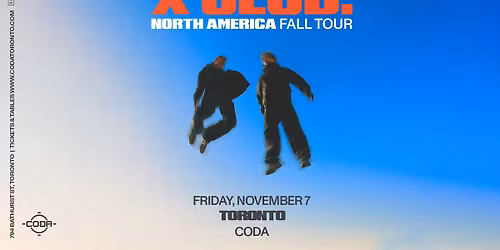X CLUB. x CODA | November 7th
