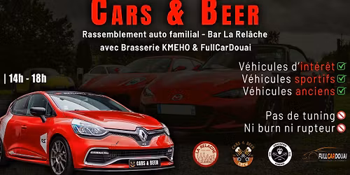 Cars & Beer x La Rel\u00e2che x Brasserie KMEHO - 16\/11\/2025