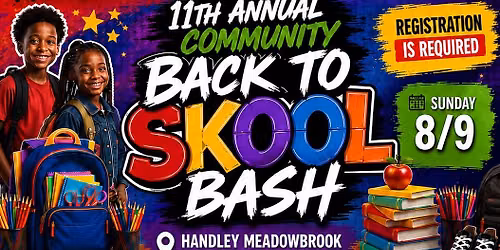 Community Back 2 Skool Event 