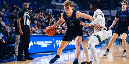 Parking Utah State Aggies at Air Force Falcons Mens Basketball