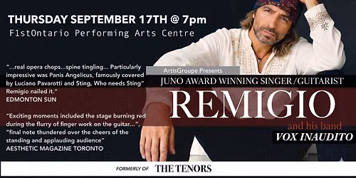 Remigio & Vox Inaudito ST CATHARINES