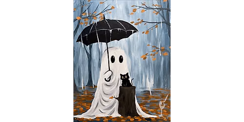 Pawsitively Haunted - Paint and Sip in Denver | Classpop!\u2122