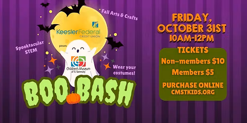 Children's Museum of St. Tammany Boo Bash presented by Keesler Federal Credit Union