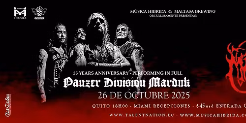 MARDUK - 35 YEARS OF BLACK METAL DOMINATION