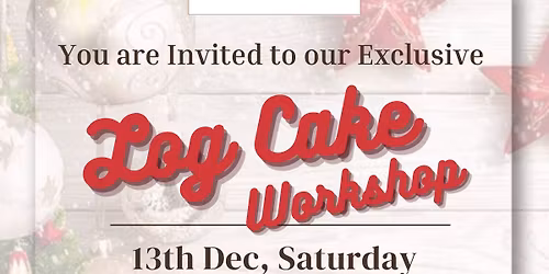 Log Cake Workshop