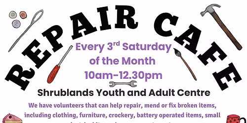 Repair Cafe at Shrublands