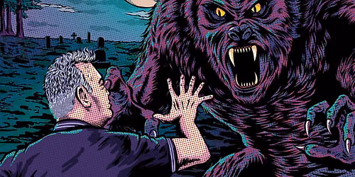 Stewart Lee vs The Man-Wulf