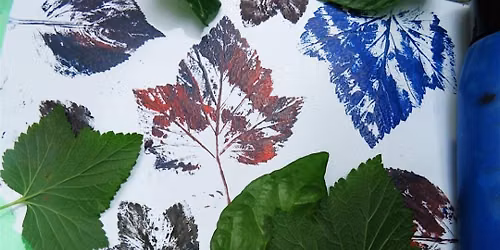 Leaf Printing and Nature Collage Workshop