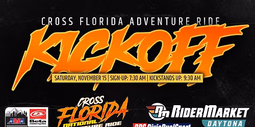 Cross Florida Adventure Ride Kickoff