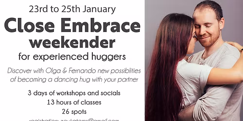 Close Embrace Weekender for Experienced Huggers