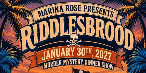 Hernando Beach\u2019s FIRST offshore Murder Mystery Dinner Show with Riddlesbrood Touring Theater Company
