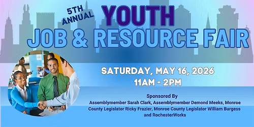 5th Annual Youth Job & Resource Fair (Sat. May 16th)- Business Registration
