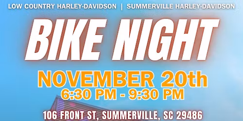 Bike Night @ Taco Boy - Summerville