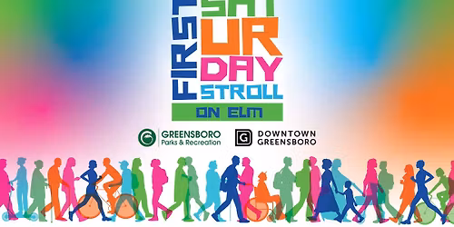 First Saturday Stroll on Elm