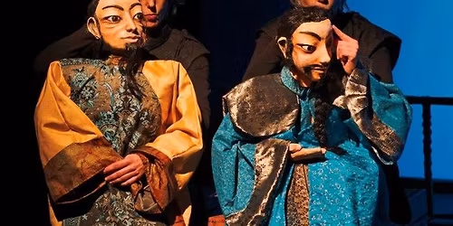 A CEREJEIRA DA LUA de António Torrado - Um espectáculo de Marionetas e Luz Negra