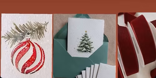 Holliday Paint & Sip : Card Decorating!