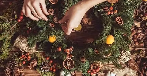 Festive Wreath Making with Sara Scott