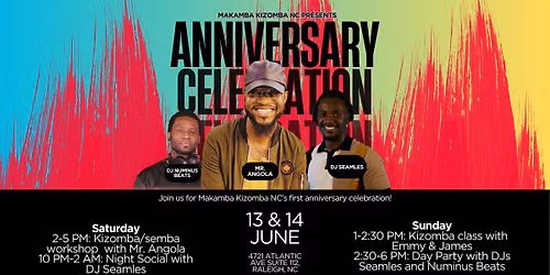 Makamba Kizomba First Anniversary Celebration