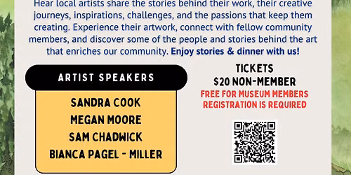 Local Leaders: Artists in Palmer | Speaker Event