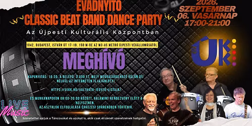 CLASSIC BEAT BAND \u00c9VADNYIT\u00d3 DANCING PARTY