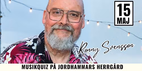 Musikquiz med Ronny Svensson