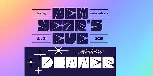 New Year's Eve Dinner