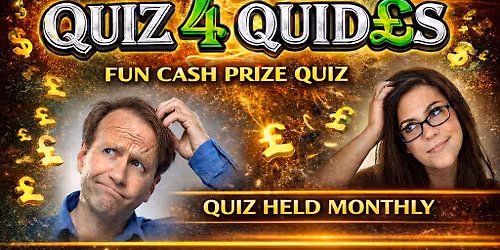 Monthly Fun Cash Quiz at Anderby Village Hall