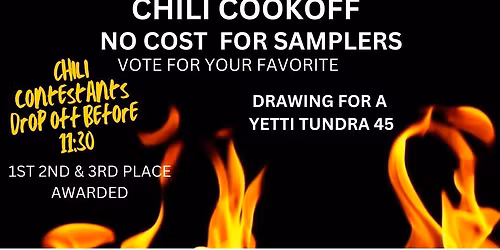 CHILI COOK OFF & Border Wars